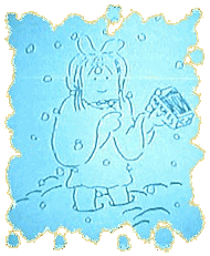Lydia freezes in the cold