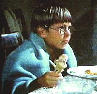 Young John in one of his stories